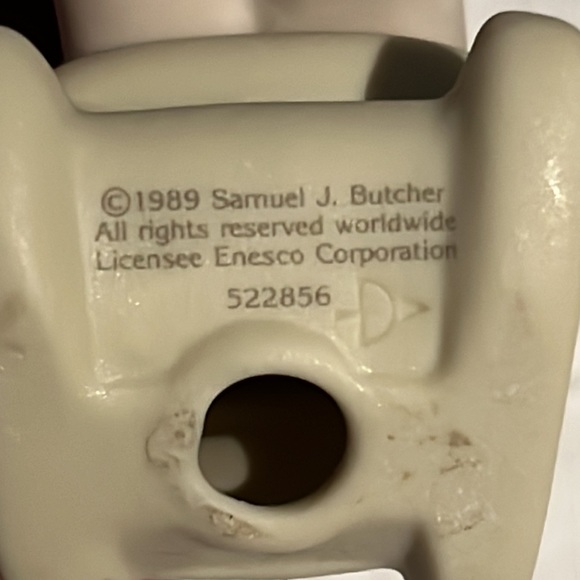 Precious Moments HAVE A BEARY MERRY CHRISTMAS Rocking Chair Teddy Bear Figurine - Picture 8 of 12